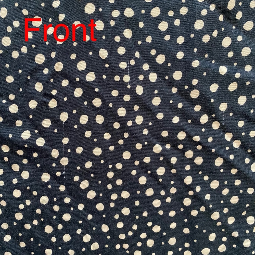 11 Honore Black Tan Scatter Polka Dot Long Sleeve Tie V-Neck Flowy Mini Dress - Picture 11 of 12